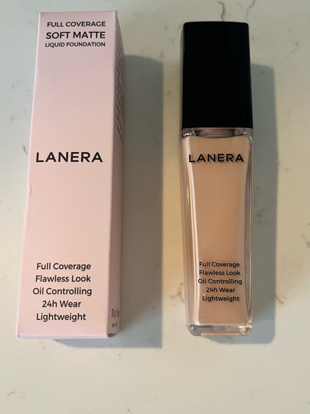 NEW! Soft Matte Full Coverage Liquid Foundation - Peach